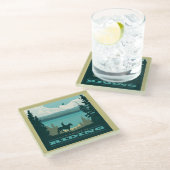 Ich würde lieber reiten glasuntersetzer (Schrägansicht)