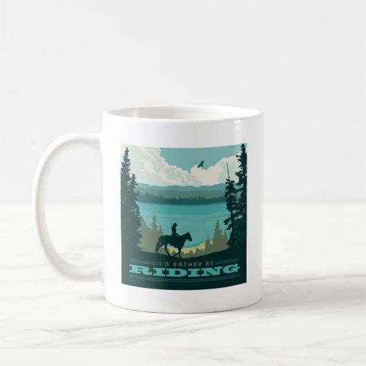 Ich würde lieber reiten kaffeetasse (Links)