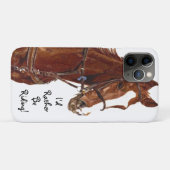 Ich würde lieber reiten! PferdeCase Case-Mate iPhone Hülle (Rückseite (Horizontal))