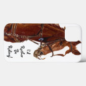 Ich würde lieber reiten! Pferdekiste Case-Mate iPhone Hülle (Rückseite (Horizontal))