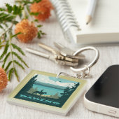 Ich würde lieber reiten schlüsselanhänger (Vorderseite rechts)