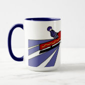 Ich würde lieber Schneemobil fahren Tasse (Links)