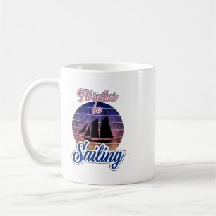 Ich würde lieber segeln kaffeetasse