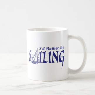 Ich würde lieber segeln kaffeetasse