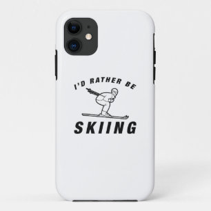 Ich würde lieber Skifahren Case-Mate iPhone Hülle