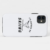 Ich würde lieber Skifahren Case-Mate iPhone Hülle (Rückseite (Horizontal))
