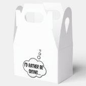 Ich würde lieber Skifahren Geschenkschachtel (Geöffnet)