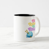 Ich würde lieber stricken zweifarbige tasse (VorderseiteRechts)