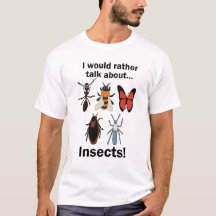 Ich würde lieber über Insekten sprechen Entomologe