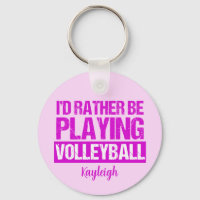 Ich würde lieber Volleyball pink spielen