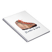 Ich würde lieber Wasserfarbe wandern Notizblock (Rechte Seite)