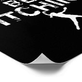 Ich würde lieber werfen poster (Ecke)