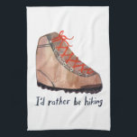 Ich würde lieber Whimsikal wandern Geschirrtuch<br><div class="desc">Ich möchte lieber wandern!! Was ist mit dir? Karo dieses süße Handtuch und Karo mein Shop für mehr passende Dinge wie Hemden, Magnete, Schlüsselanhänger, Kissen, Aufkleber und mehr. Und natürlich auch mehr Campervan und Camping. Passen Sie dies mit einem Namen, Ihrem eigenen Text oder ändern Sie die Farben. Frag mir,...</div>