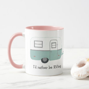 Ich würde lieber Wohnmobil fahren! Vintage Reisemo Tasse