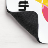 Ich würde lieber Yoga machen Mousepad (Ecke)
