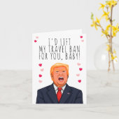 Ich würde mein Reiseverbot für dich aufheben, Baby Karte (Gelbe Blume)