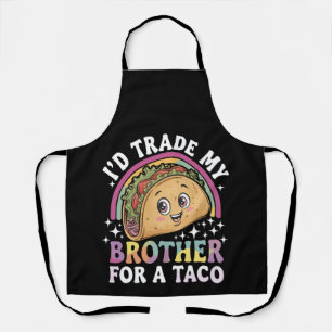 Ich würde meinen Bruder für einen Taco Cinco De Ma Schürze