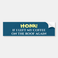 Ich würde meinen Kaffee wieder auf dem Dach links