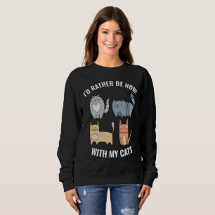 ICH WÜRDE MIT MEINEN CAT-T - SHIRT DER KATZE ZUHAU