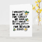 Ich würde nicht viel für Truthahn oder Schinken tu Karte (Gelbe Blume)