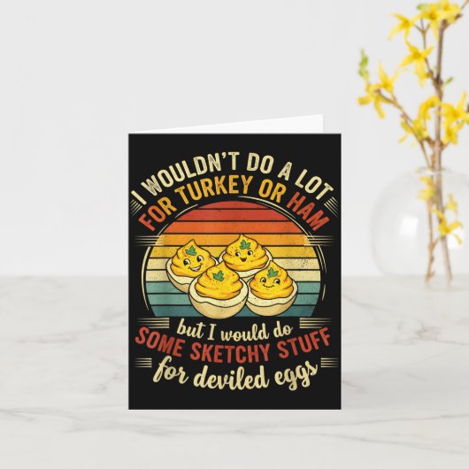 Ich würde nicht viel für Truthahn oder Schinken tu Karte (Gelbe Blume)