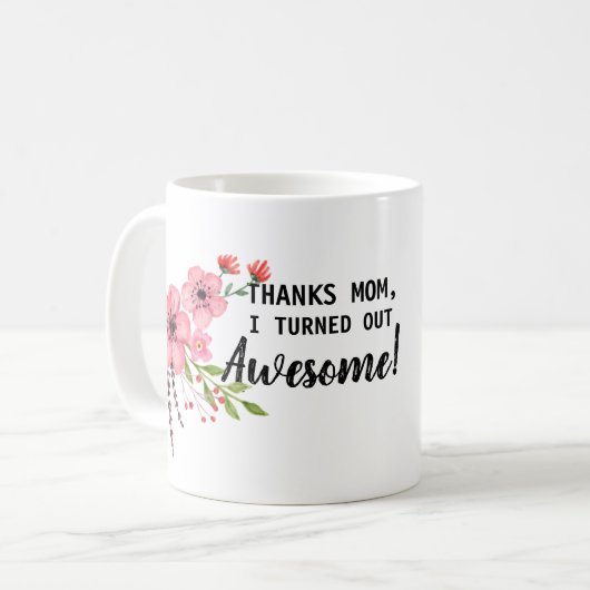 Ich wurde Phantastisch Kaffeetasse (Vorderseite Links)