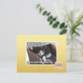 Ich würde Sie größer umarmen Postkarte (Stehend Vorderseite)