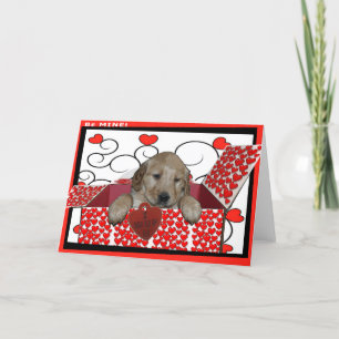 ICH WÜRDE SIE - ICH LIEBE SIE - PUPPY VALENTINE FEIERTAGSKARTE