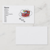 Ich würde vielmehr Arcade-Spiele spielen Visitenkarte (Vorne/Hinten)