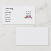 Ich würde vielmehr Bingo spielen Visitenkarte (Vorne/Hinten)