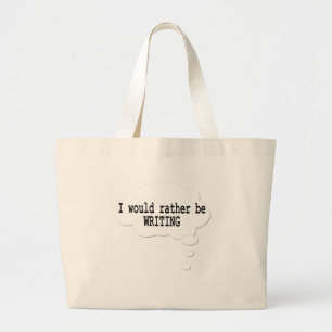 Ich würde vielmehr Buch-Tasche für Verfasser Jumbo Stoffbeutel