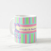 Ich würde vielmehr Champagne-Kaffee-Tasse trinken Kaffeetasse (Vorderseite Links)