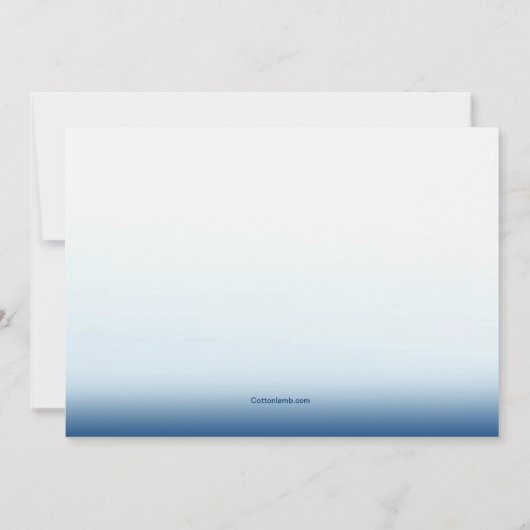 Ich würde vielmehr fischen einladung (Rückseite)