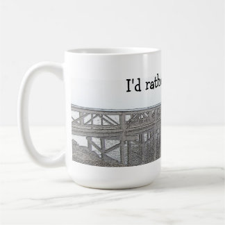 Ich würde vielmehr fischen kaffeetasse