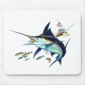 Ich würde vielmehr fischen! mousepad (Vorne)