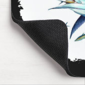 Ich würde vielmehr fischen! mousepad (Ecke)