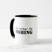 Ich würde vielmehr fischen tasse (Vorderseite Links)