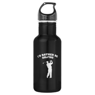 Ich würde vielmehr Golf spielen Edelstahlflasche