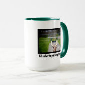 Ich würde vielmehr Hufeisen-Tasse werfen Tasse (VorderseiteRechts)