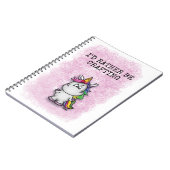 Ich würde vielmehr - In Handarbeit machen der Notizblock (Linke Seite)