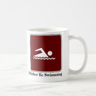 Ich würde vielmehr Kaffee-Tasse schwimmen Kaffeetasse
