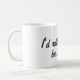 Ich würde vielmehr Kaffee-Tasse segeln Kaffeetasse