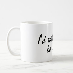 Ich würde vielmehr Kaffee-Tasse segeln Kaffeetasse