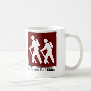 Ich würde vielmehr Kaffee-Tasse wandern Kaffeetasse