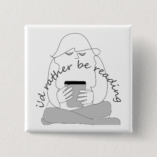 ich würde vielmehr lesen button (Vorderseite)