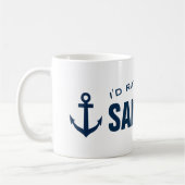 Ich würde vielmehr lustige Seekaffee-Tasse segeln Kaffeetasse (Links)