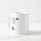Ich würde vielmehr mähen kaffeetasse (Vorderseite Links)