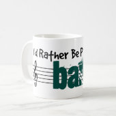 Ich würde vielmehr mein Banjo spielen Kaffeetasse (Vorderseite Links)