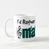 Ich würde vielmehr meine Mandoline spielen Kaffeetasse (Links)