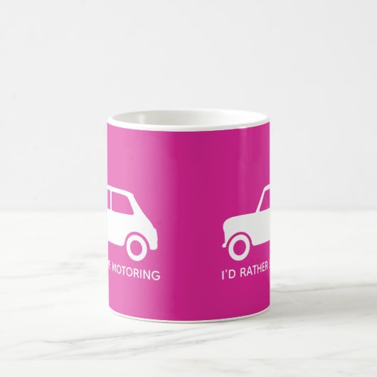 Ich würde vielmehr Mini Cooper fahren - helles Kaffeetasse (Mittel)